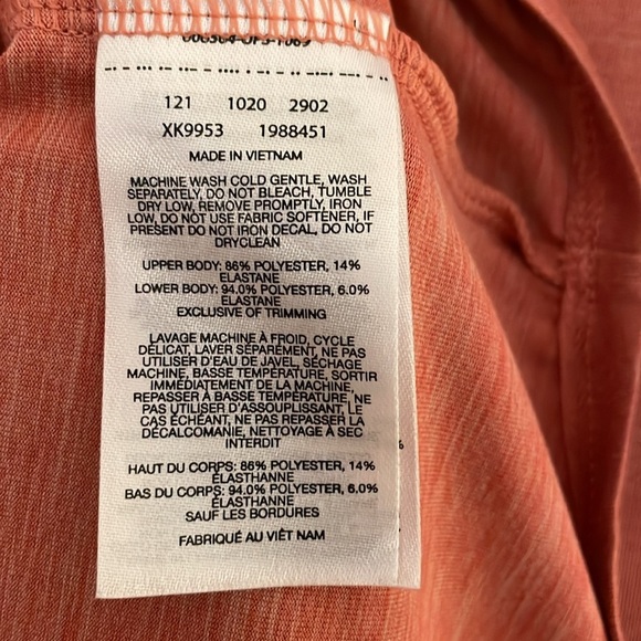 3 for $25! Columbia Womens peach Dress, size small - Picture 6 of 7